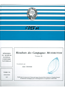 Résultats des Campagnes MUSORSTOM volume 18